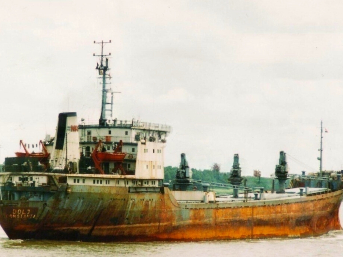 DOLJ, cargou de 8.659 TDW, construit în 1972 la Ș.N. Galați