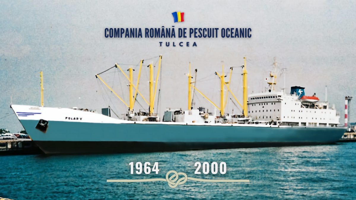 Prima istorie scrisă a Flotei de Pescuit Oceanic a României